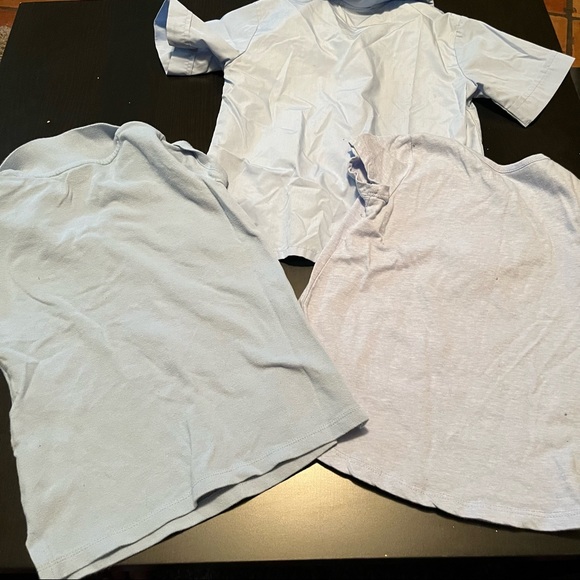 Girls 7 Shirt Bundle Size XS / S Size 5-6 6-7, Long & Short Sleeve, Collared - Picture 8 of 9